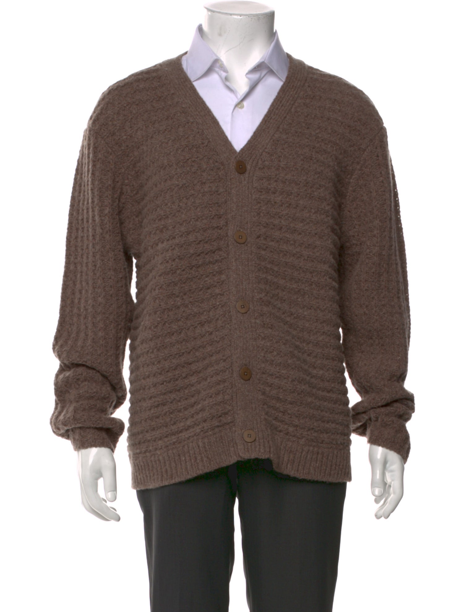 Folk Lambswool V-Neck Cardigan