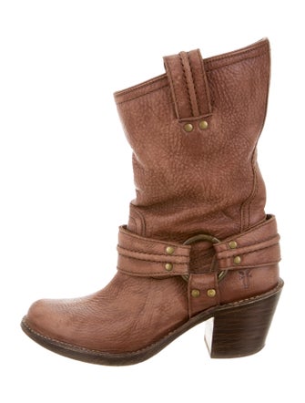 Frye Round-Toe Ankle Boots