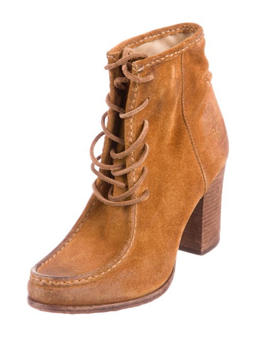 frye lace up booties