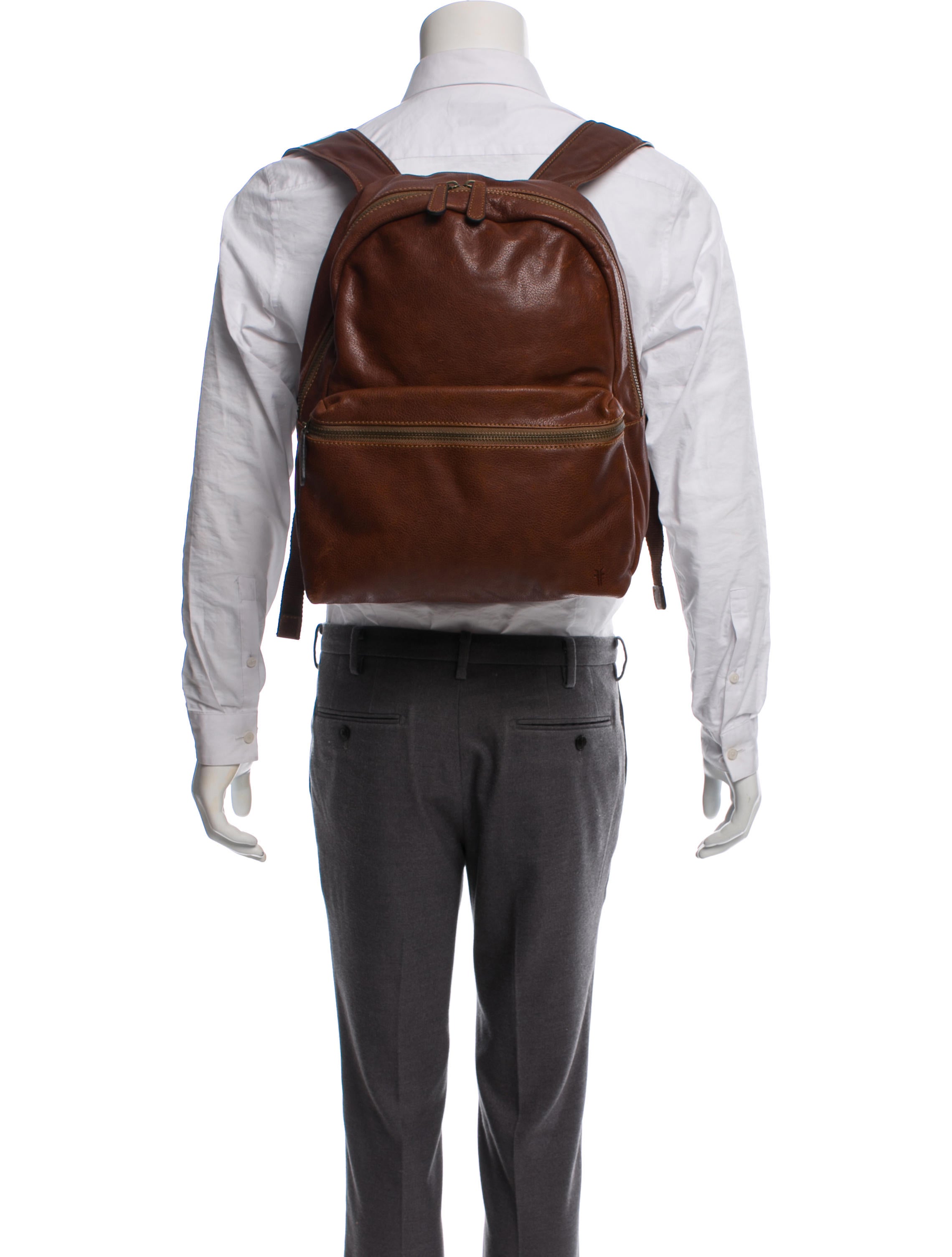 frye dylan leather backpack
