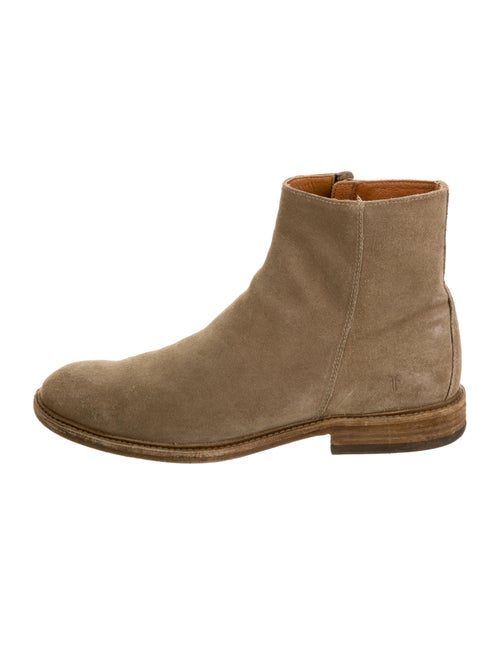 Frye Suede Ankle Boots grey