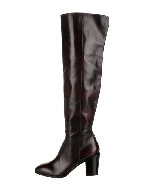Frye Leather Over-The-Knee Boots Black