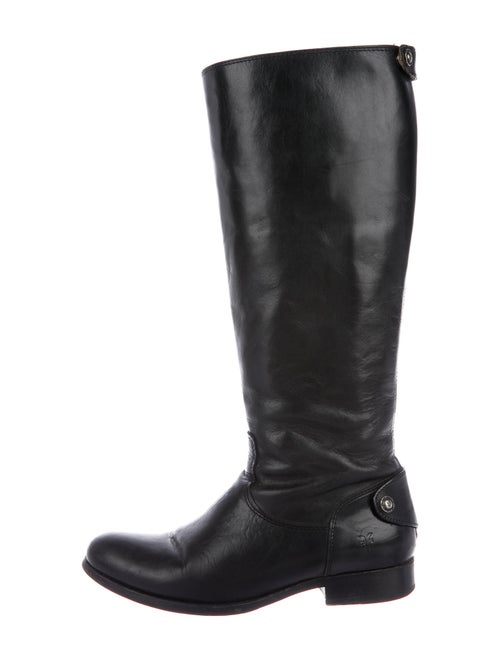 Frye Leather Riding Boots Black
