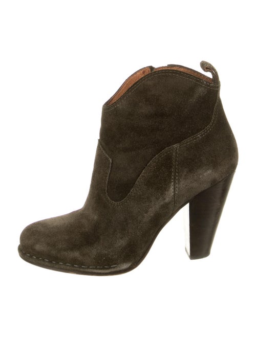 Frye Suede Boots Green