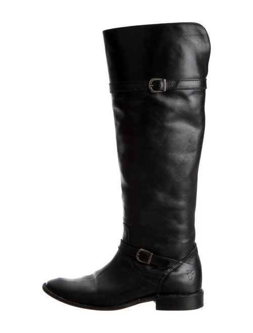 Frye Leather Riding Boots Black