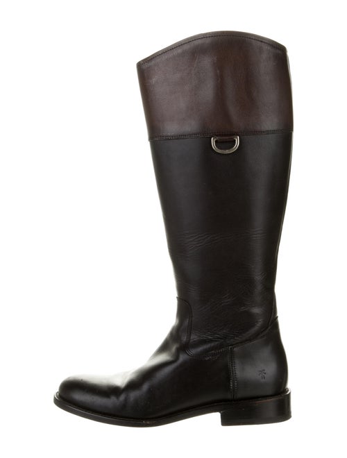 Frye Leather Riding Boots Black