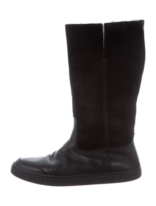Frye Suede Riding Boots Black