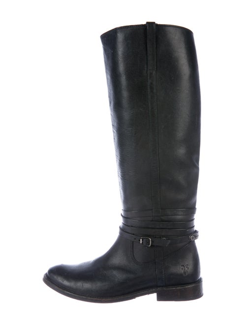 Frye Leather Riding Boots Black