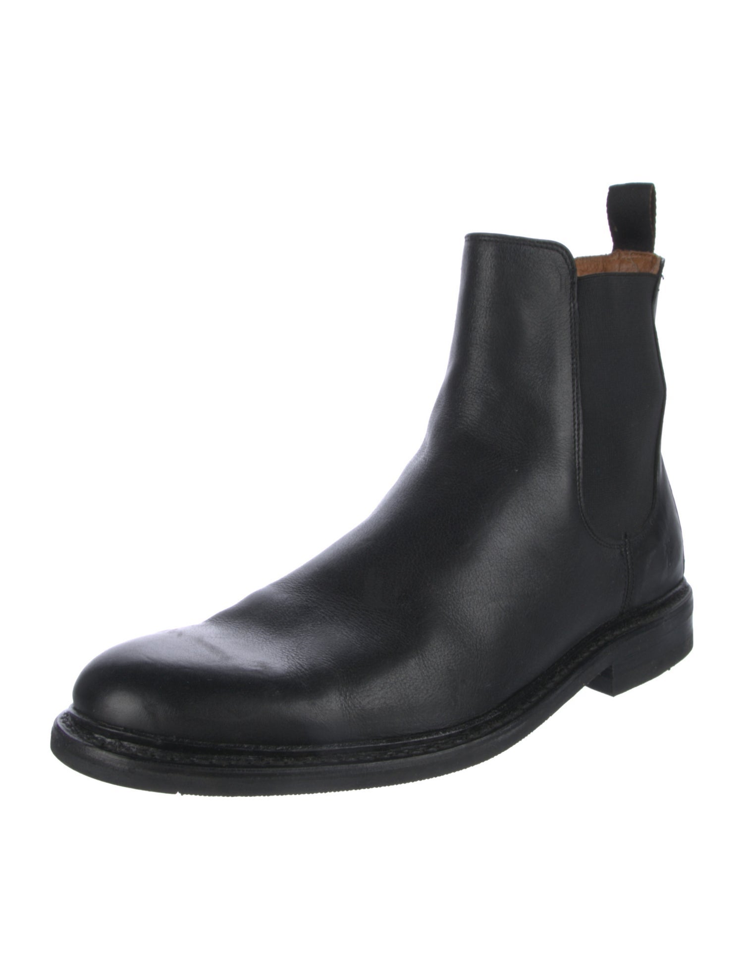 sarris leather chelsea boots