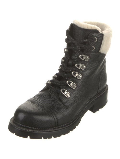 Frye Leather Combat Boots