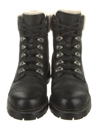 Frye Leather Combat Boots