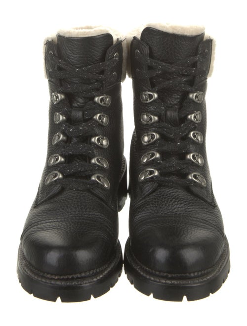 Frye Leather Combat Boots
