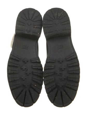 Frye Leather Combat Boots