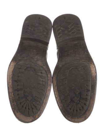 Frye Leather Combat Boots