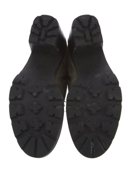 Frye Suede Combat Boots