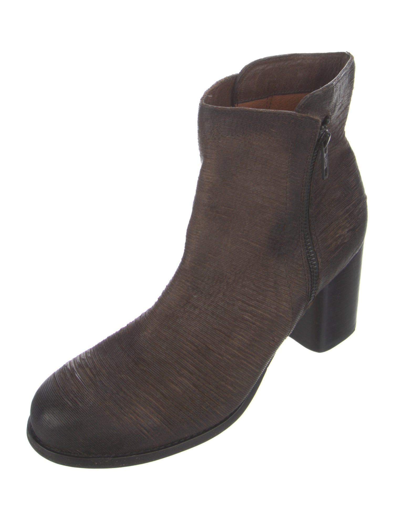Frye Leather Pleated Accents Boots