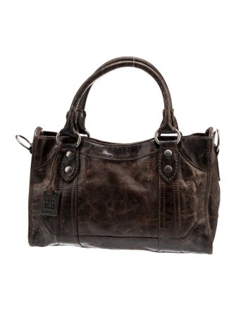Frye Leather Top Handle Bag
