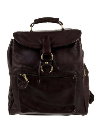 Frye Leather Backpack
