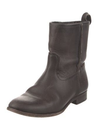 Frye Leather Moto Boots