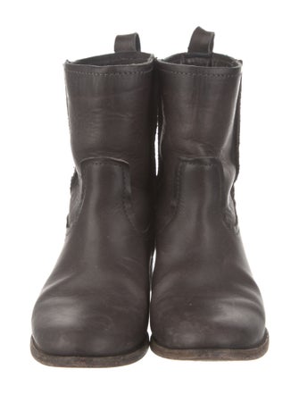 Frye Leather Moto Boots