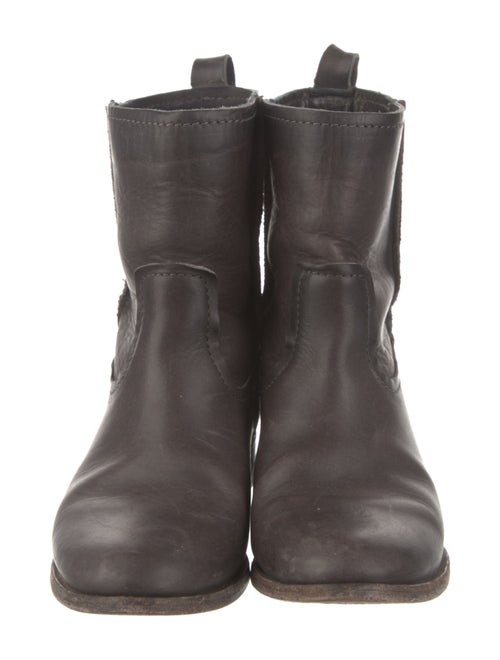 Frye Leather Moto Boots