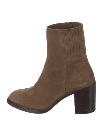 Frye Suede Sock Boots