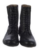 Frye Leather Combat Boots