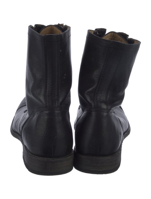 Frye Leather Combat Boots