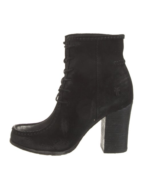 Frye Suede Lace-Up Boots