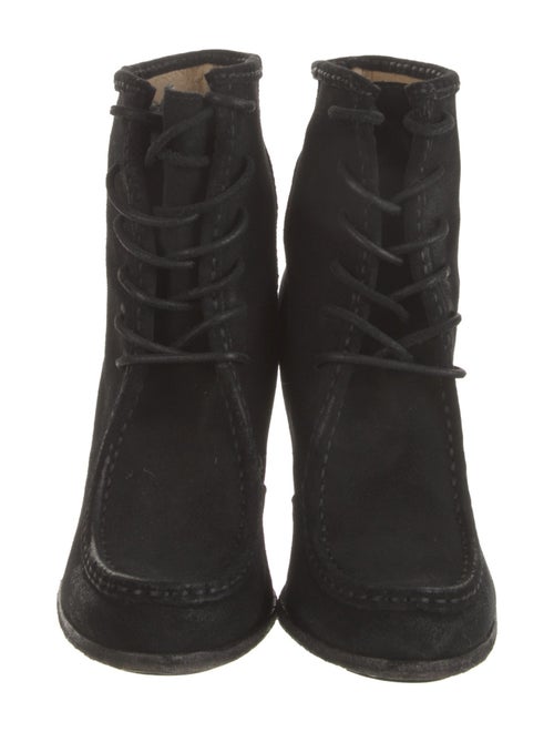 Frye Suede Lace-Up Boots