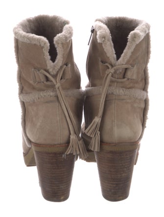 Frye Suede Tassel Accents Boots