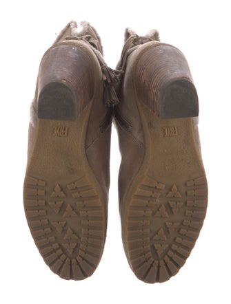 Frye Suede Tassel Accents Boots
