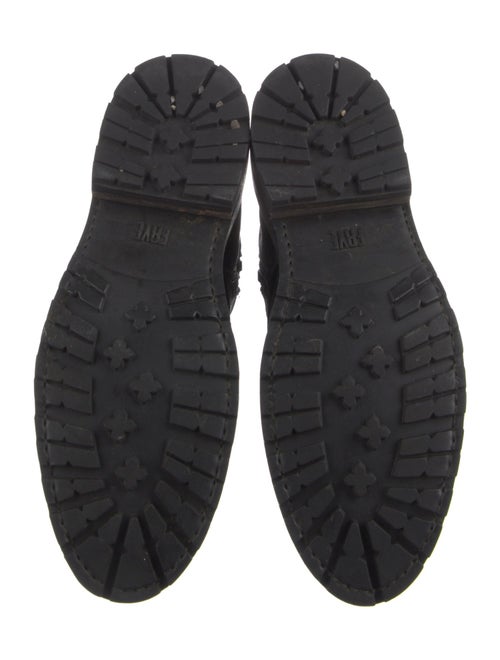 Frye Leather Combat Boots