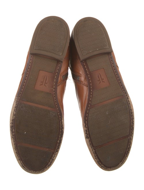 Frye Leather Combat Boots