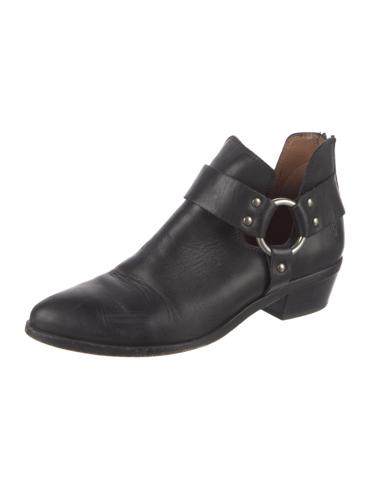 Frye Leather Moto Boots