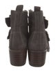 Frye Suede Moto Boots