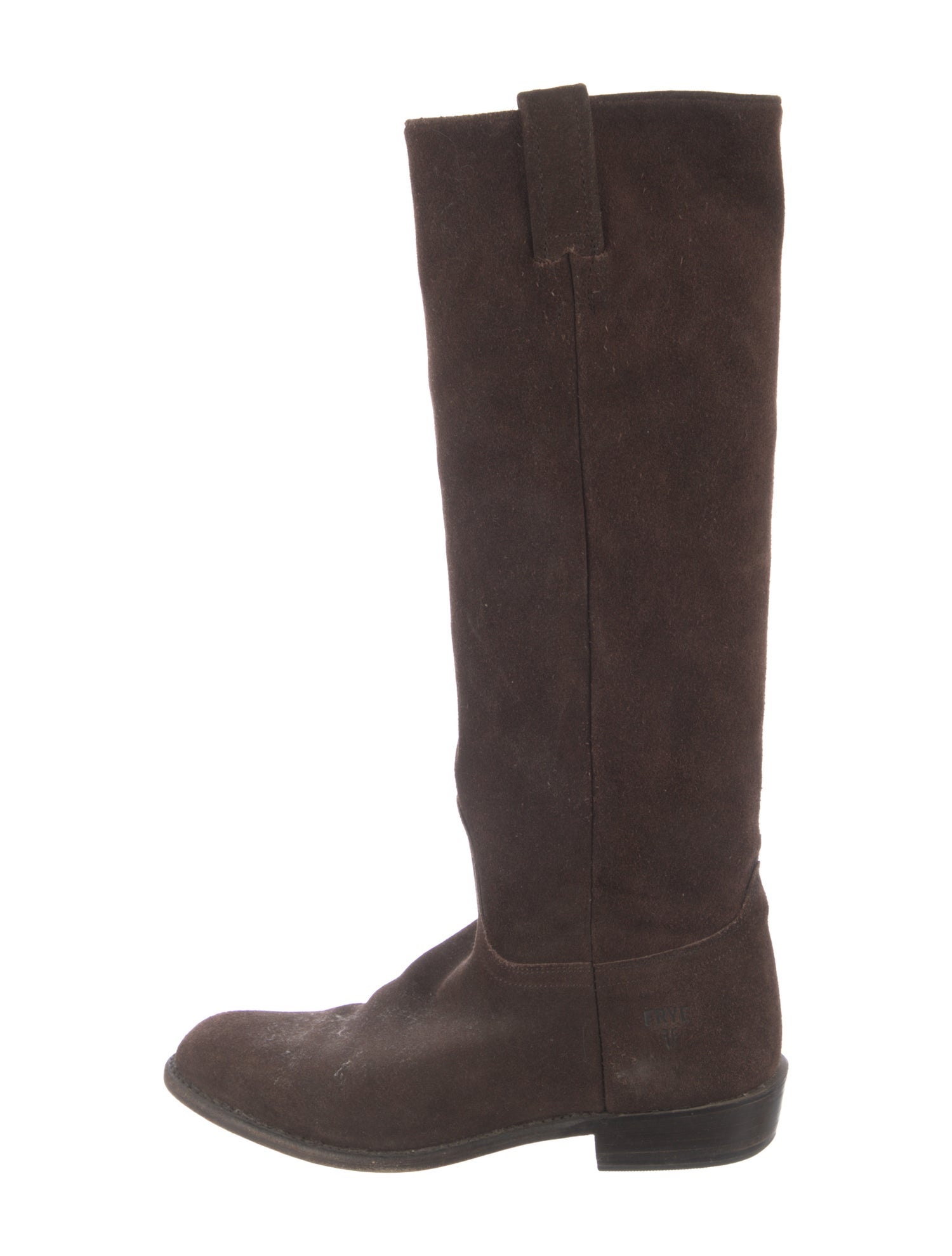 Frye Suede Riding Boots