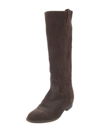 Frye Suede Riding Boots