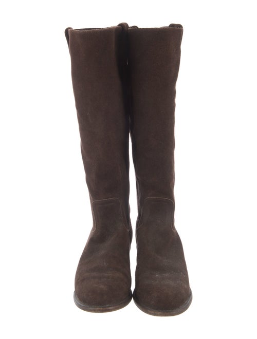 Frye Suede Riding Boots