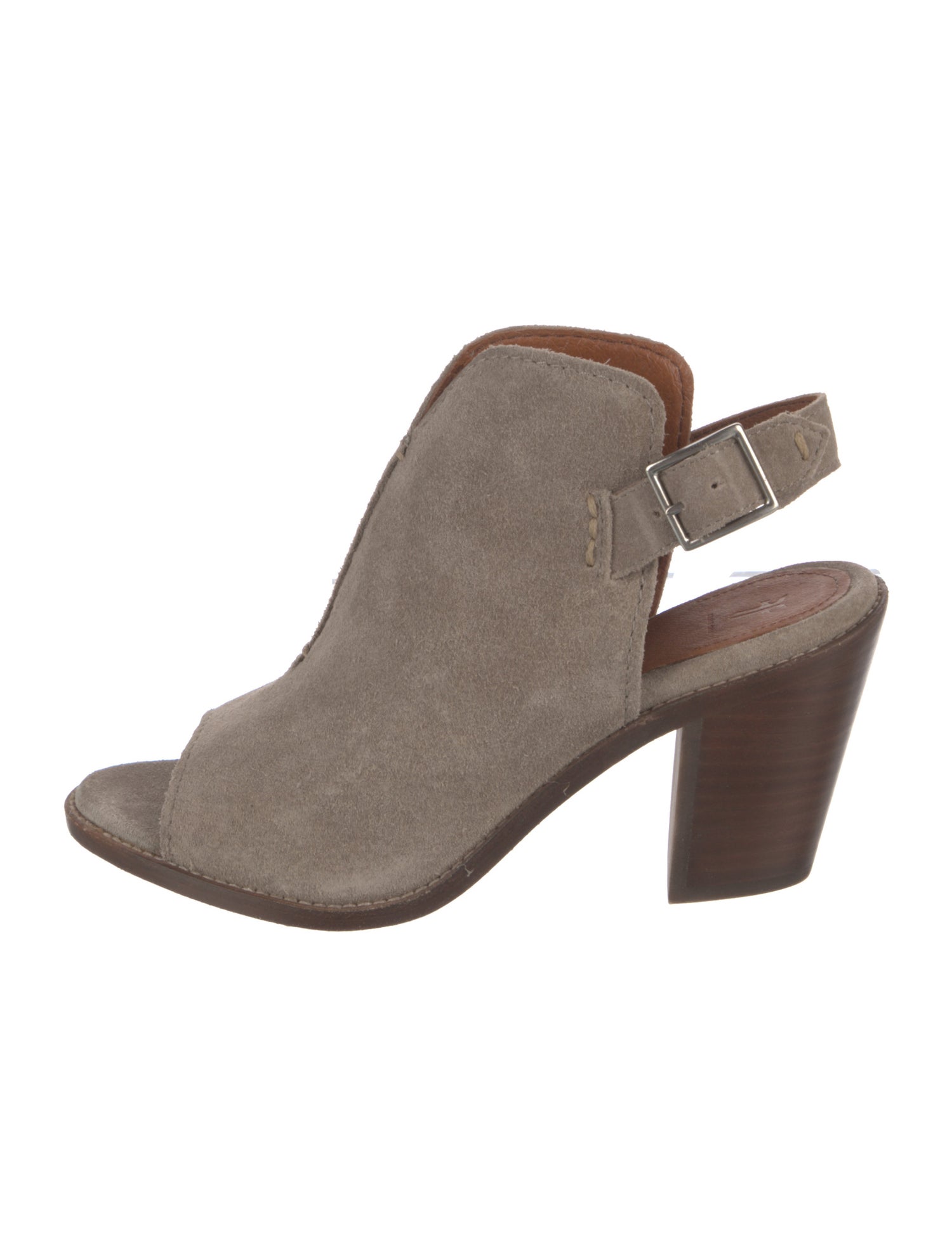 Frye Suede Slingback Sandals