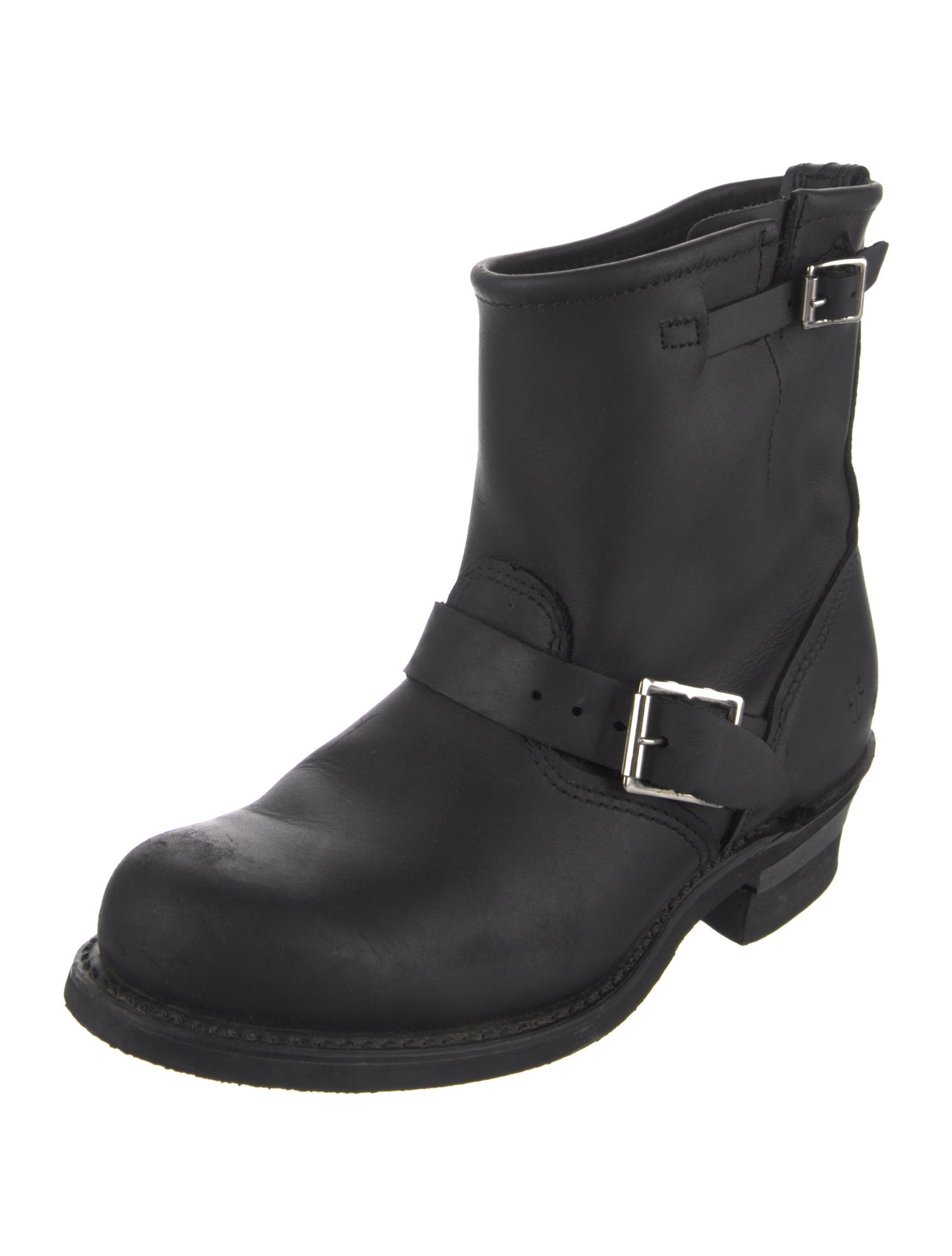 Frye Leather Moto Boots