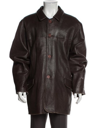 Frye Leather Utility Jacket