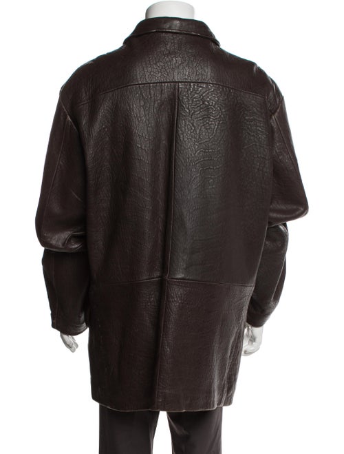 Frye Leather Utility Jacket