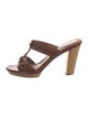 Frye Leather T-Strap Sandals