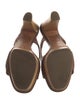 Frye Leather T-Strap Sandals