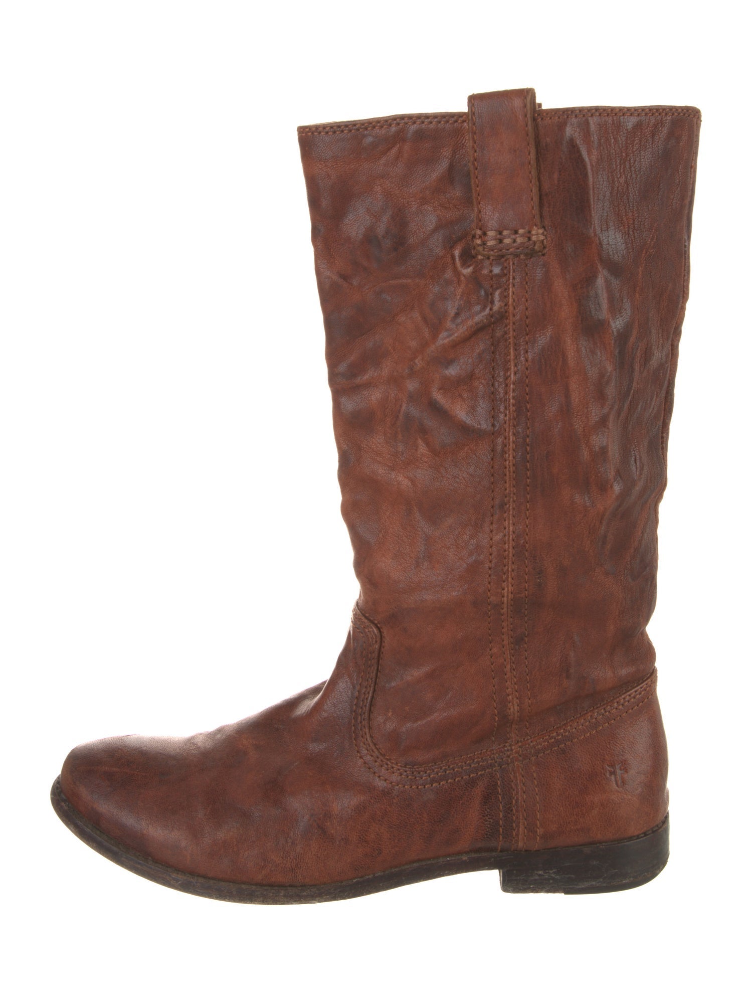 Frye Leather Combat Boots