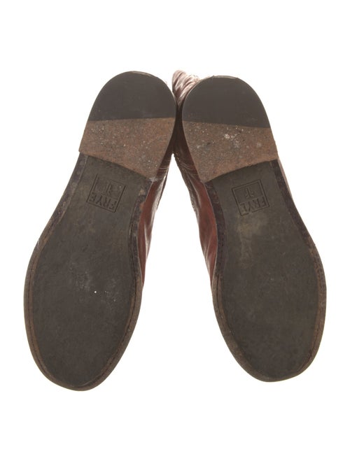 Frye Leather Combat Boots