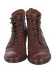 Frye Leather Lace-Up Boots