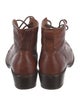 Frye Leather Lace-Up Boots