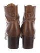 Frye Leather Lace-Up Boots